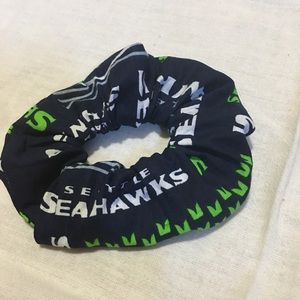 Seahawks scrunchies